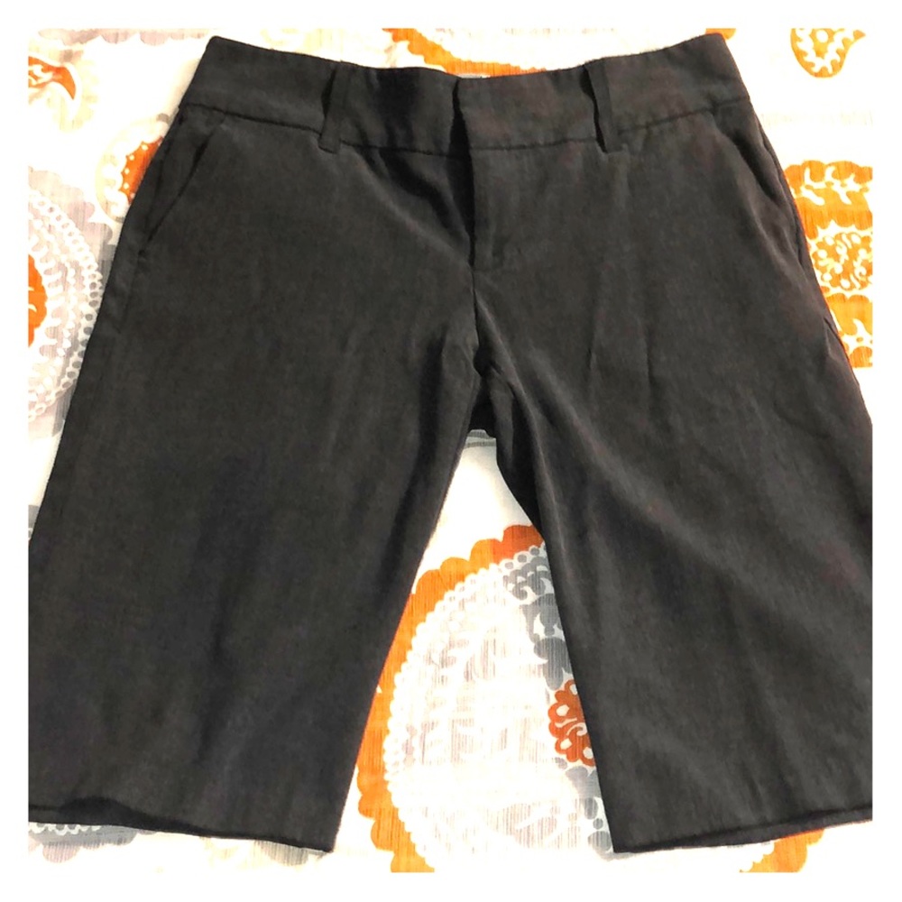 Knee length pants